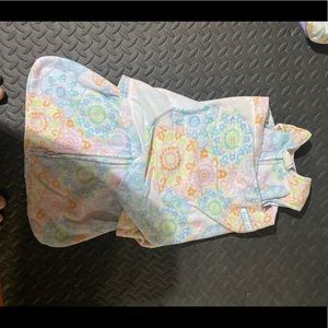 Newborn halo swaddle